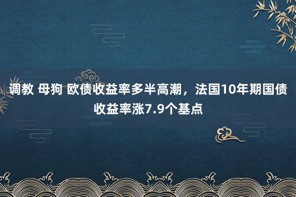 调教 母狗 欧债收益率多半高潮，法国10年期国债收益率涨7.9个基点