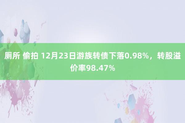 厕所 偷拍 12月23日游族转债下落0.98%，转股溢价率98.47%