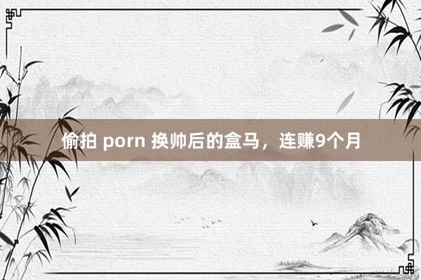 偷拍 porn 换帅后的盒马，连赚9个月